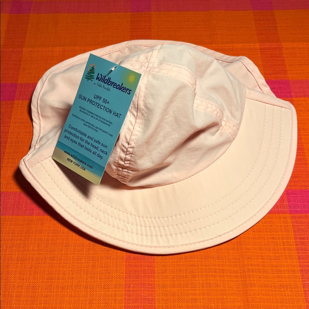 Wild Breakers Sun Protection Hat, UPF 50+, Size 0-6 months